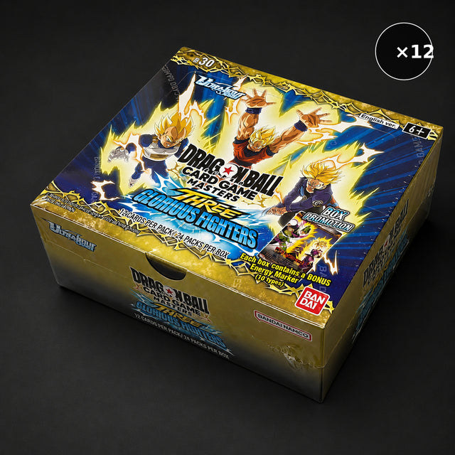 Dragon Ball Super Three Glorious Fighters Booster Box Case