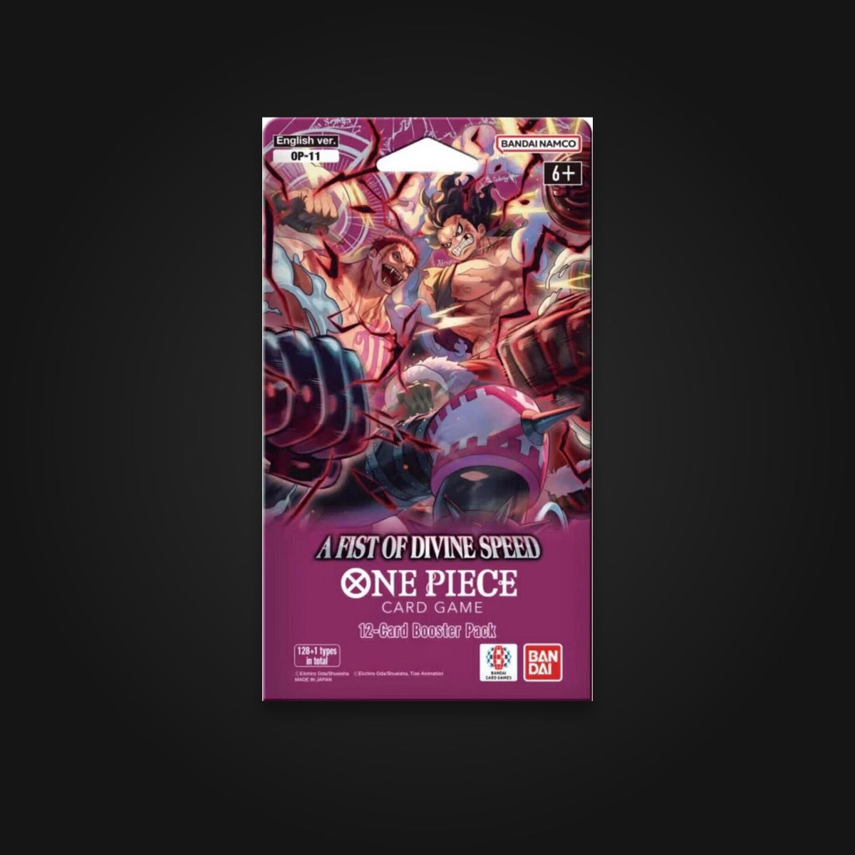 One Piece A Fist of Divine Speed Sleeved Booster Pack
