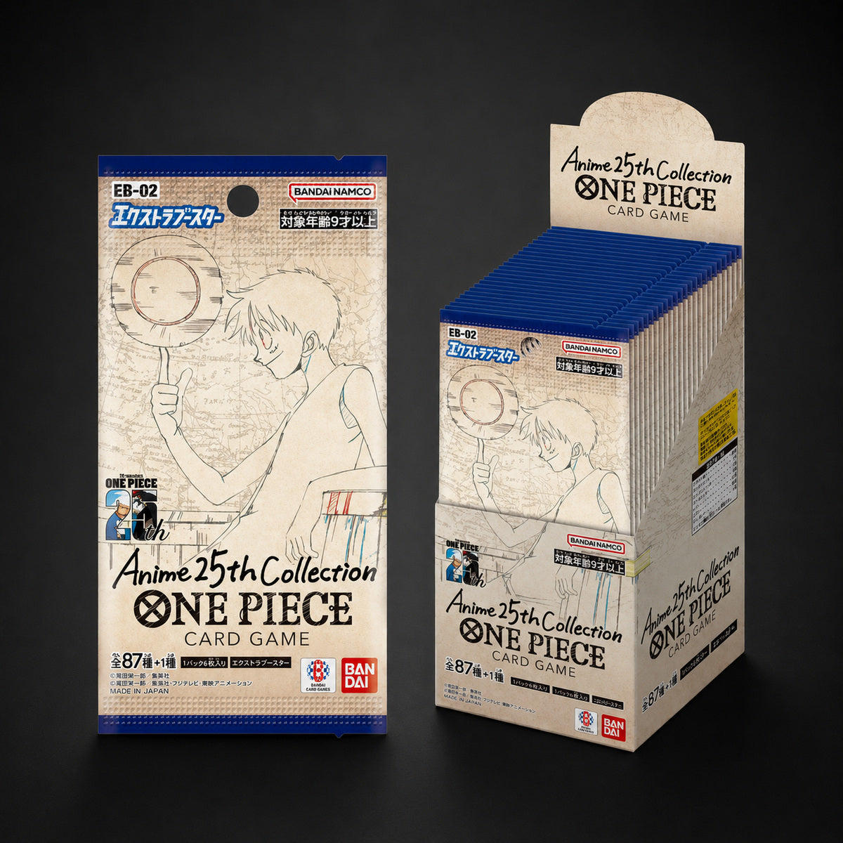 One Piece Anime 25th Collection Booster Box (JP)