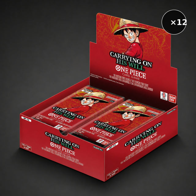 One Piece Carrying On His Will Booster Box Case