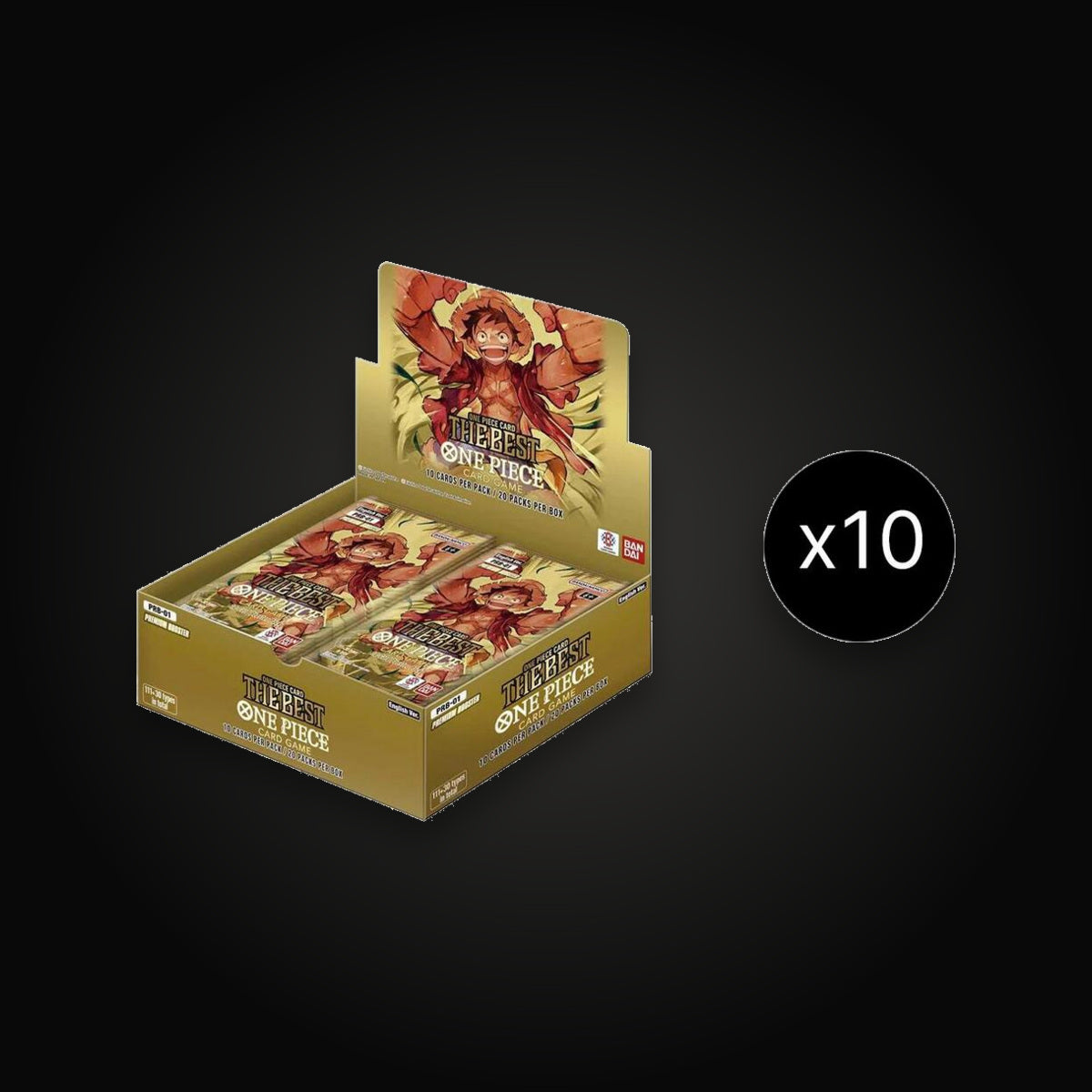 One Piece Premium Booster Booster Box Case