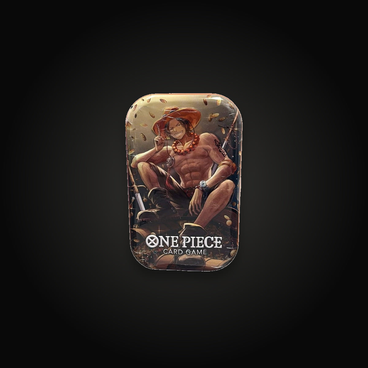One Piece Tin Pack Set Vol. 2 -Portgas.D.Ace-