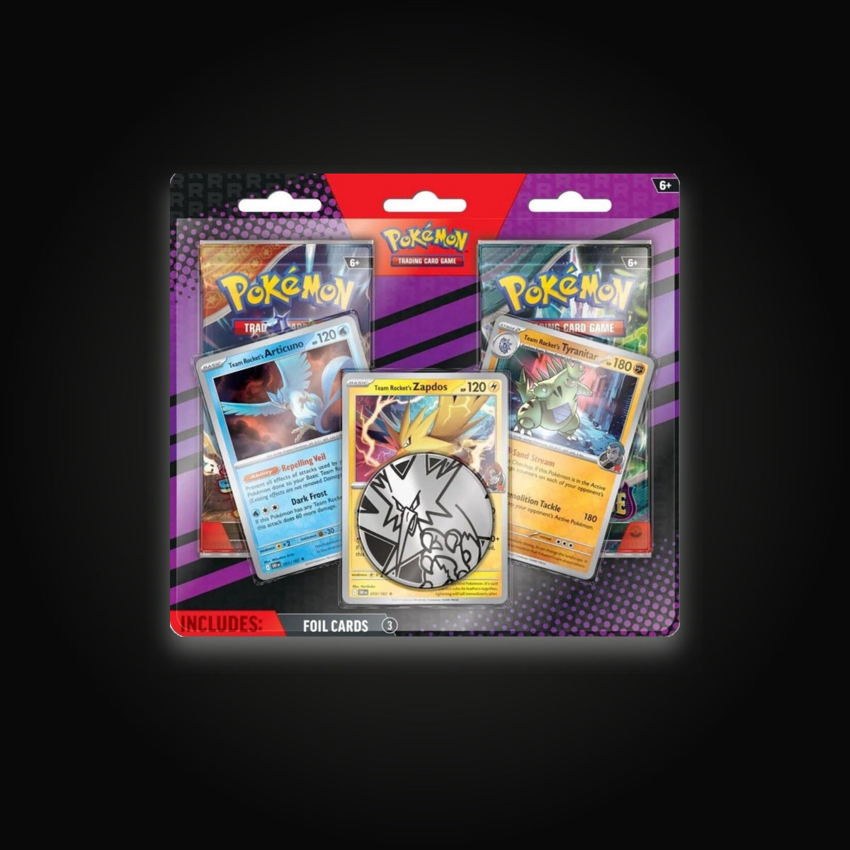Pokémon 2-Pack Blister Pack [Team Rocket's Articuno, Zapdos & Tyranitar]