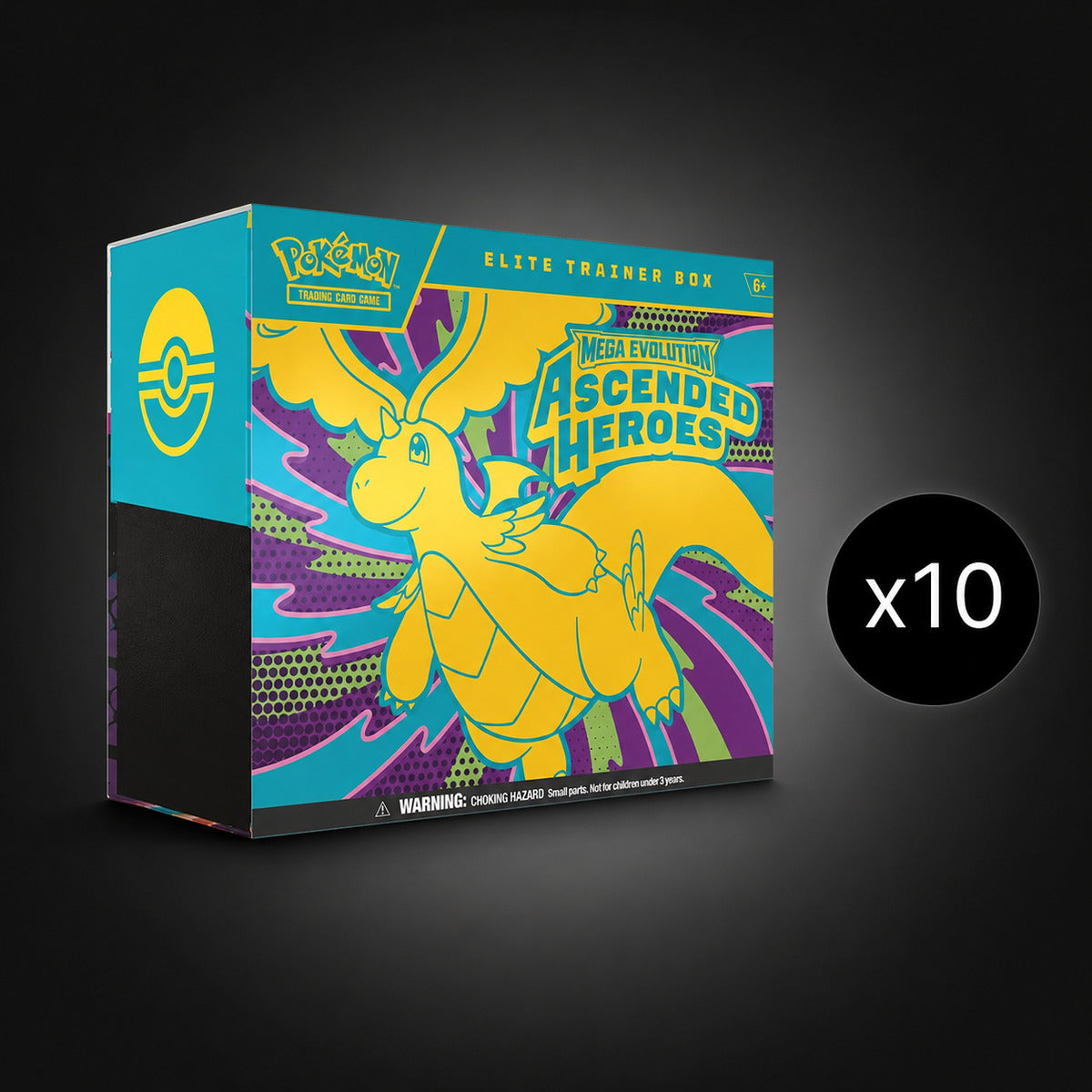 Pokémon Ascended Heroes Elite Trainer Box Case