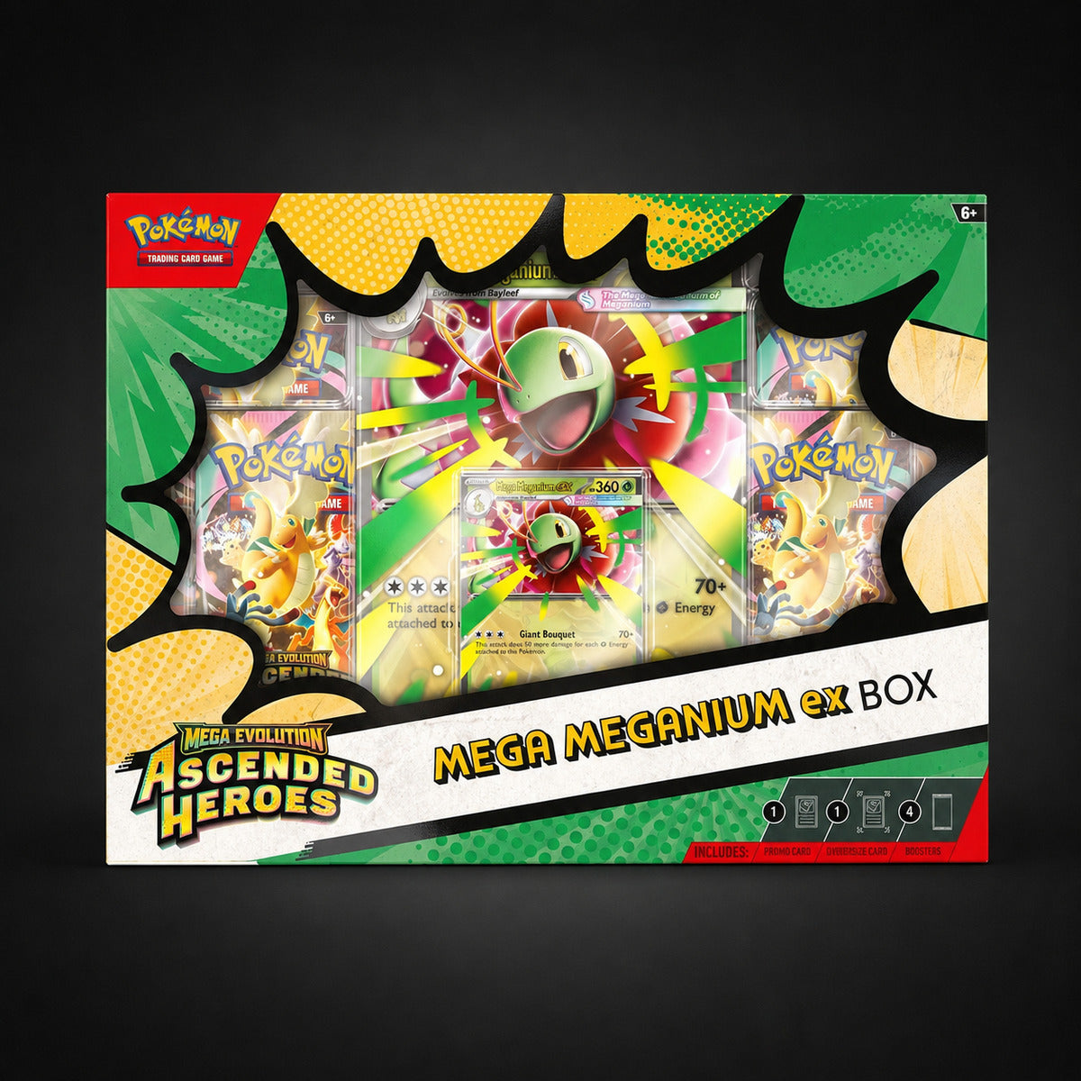 Pokémon Ascended Heroes Mega Meganium ex Box