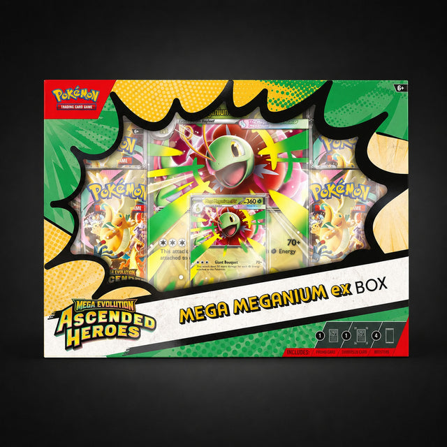 Pokémon Ascended Heroes Mega Meganium ex Box