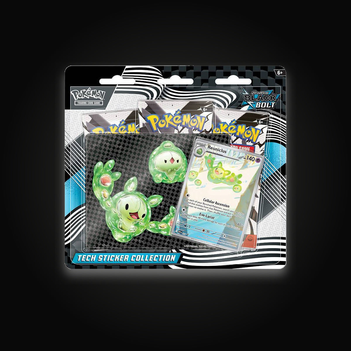 Pokémon Black Bolt Tech Sticker Collection