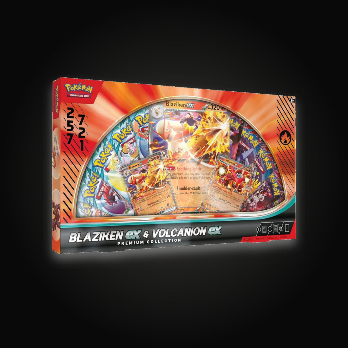 Pokémon Blaziken ex & Volcanion ex Premium Collection