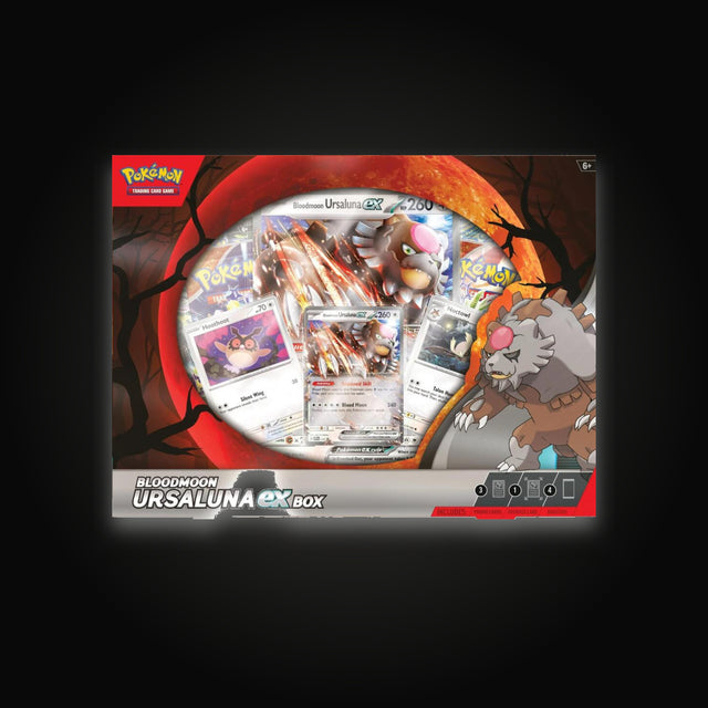 Pokémon Bloodmoon Ursaluna ex Box