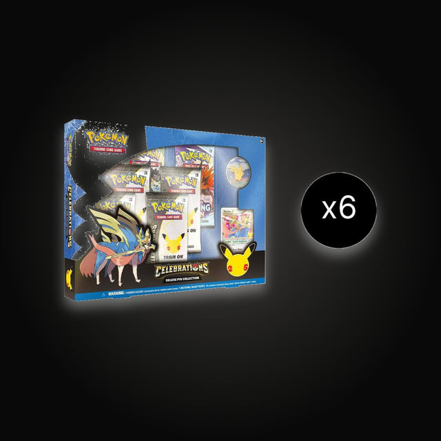 Pokémon Celebrations Deluxe Pin Collection Case [Zacian LV. X]
