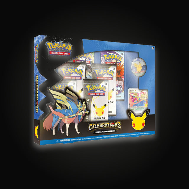 Pokémon Celebrations Deluxe Pin Collection [Zacian LV. X]