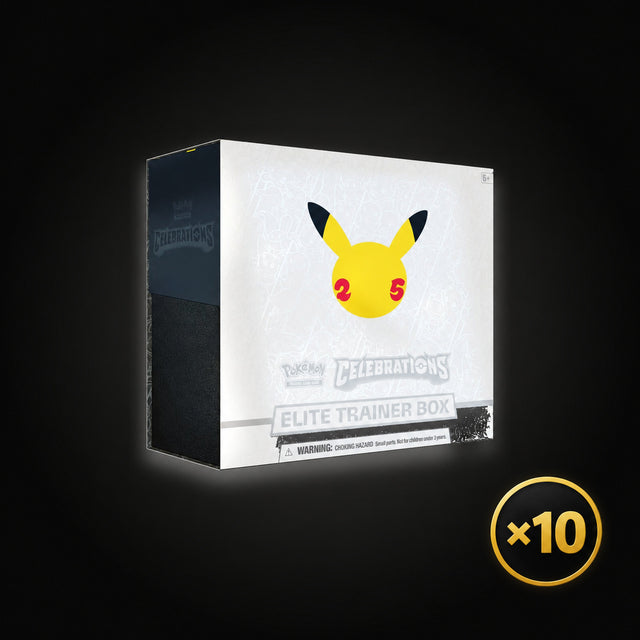 Pokémon Celebrations Elite Trainer Box Case