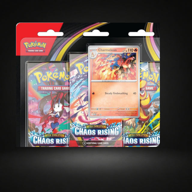 Pokémon Chaos Rising 3 Pack Blister [Charmeleon]