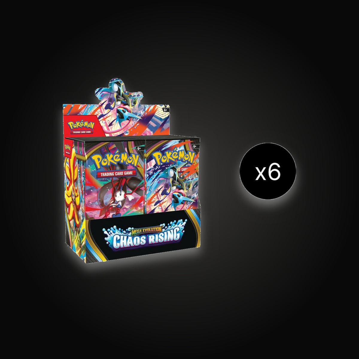 Pokémon Chaos Rising Booster Box Case