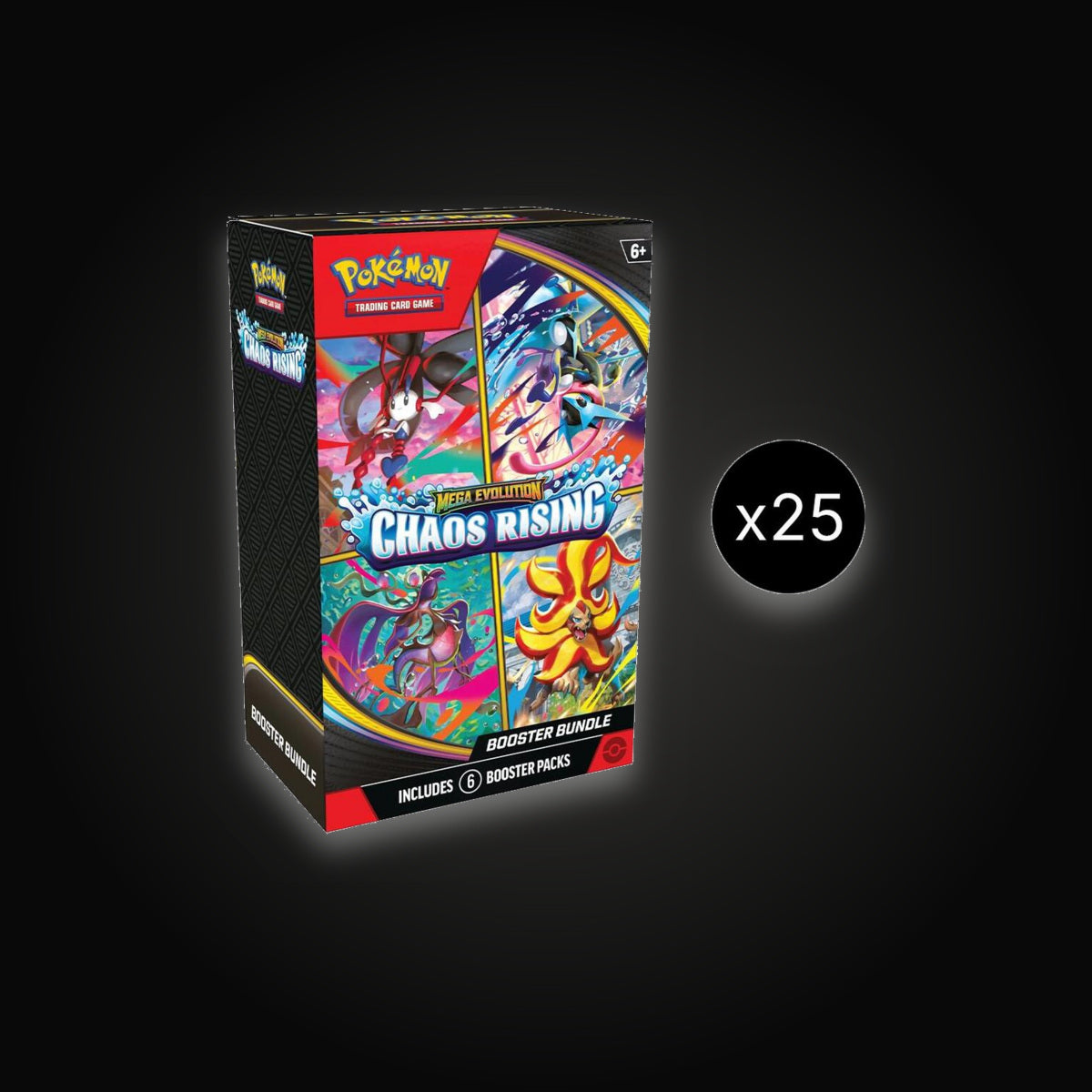 Pokémon Chaos Rising Booster Bundle Case