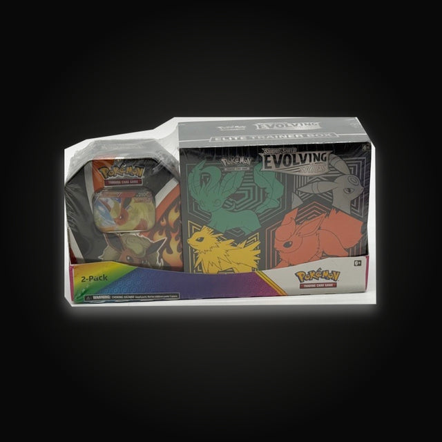 Pokémon Costco Pokemon Evolving Skies Elite Trainer Box and Tin