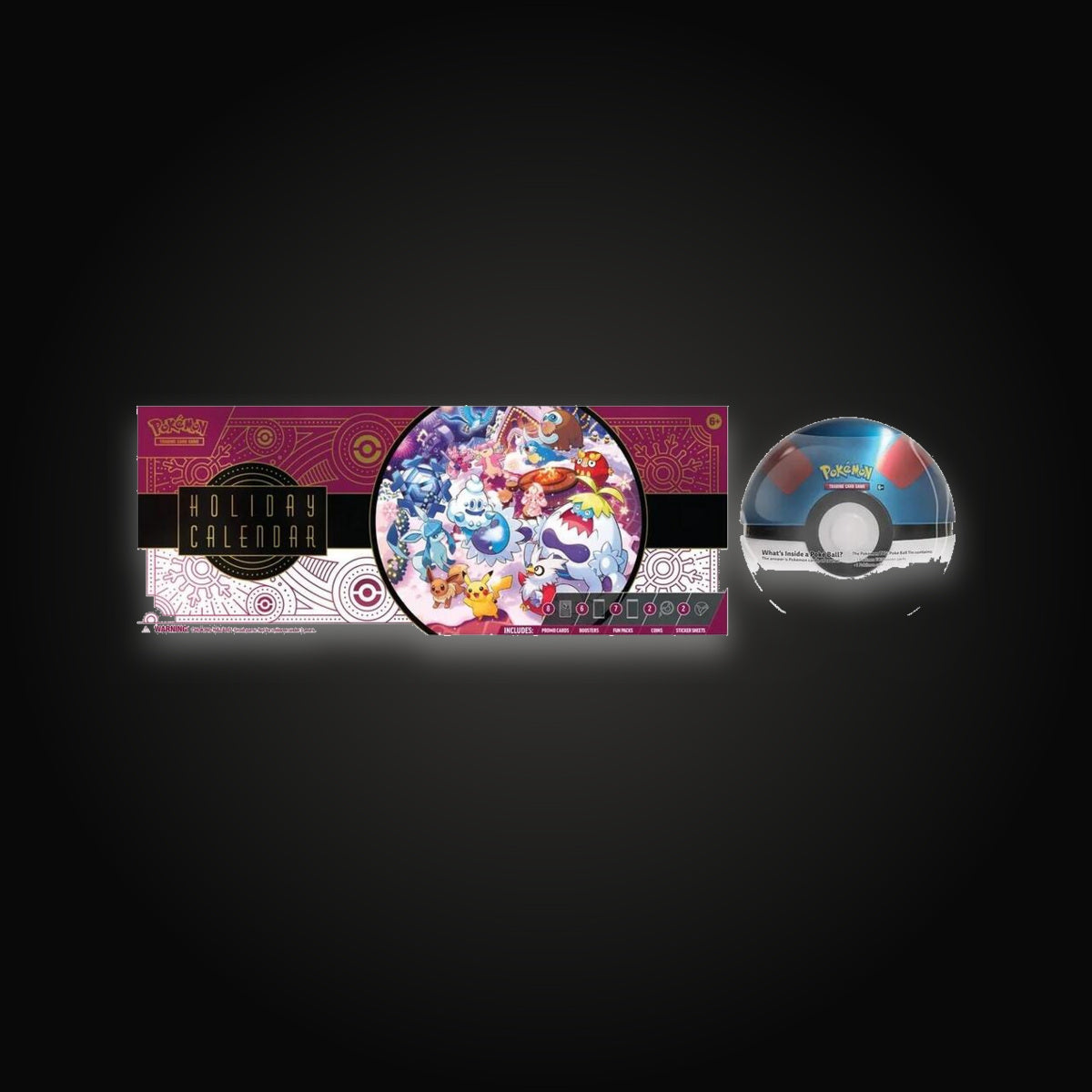 Pokémon Costco Pokemon Pokemon Holiday Calendar and Great Ball Bundle