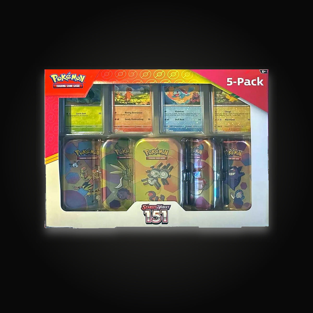 Pokémon Costco Pokemon Scarlet & Violet 151 Mini Tin 5-pack (Magneton)
