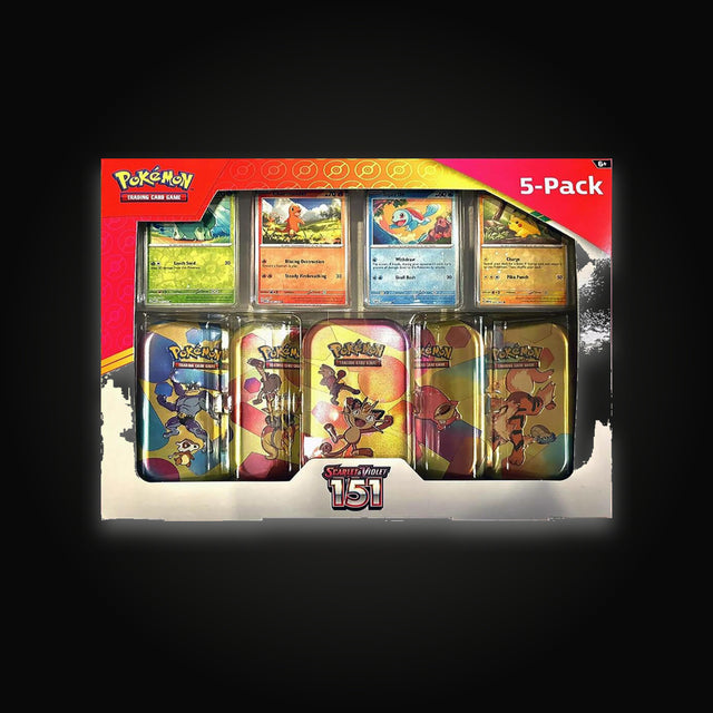 Pokémon Costco Pokemon Scarlet & Violet 151 Mini Tin 5-pack (Meowth)