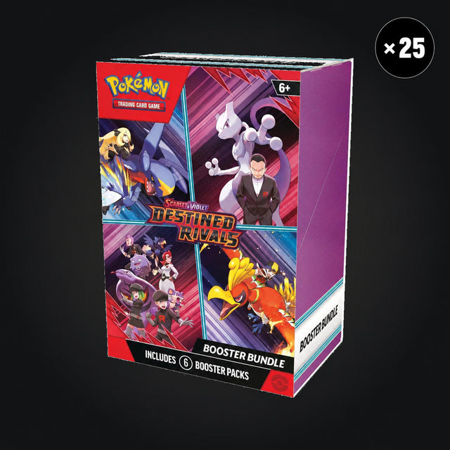 Pokémon Destined Rivals Booster Bundle Case