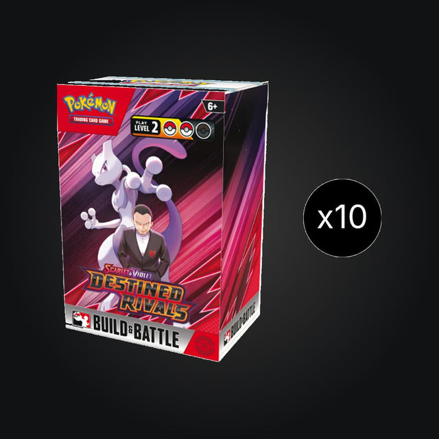Pokémon Destined Rivals Build & Battle Box Display