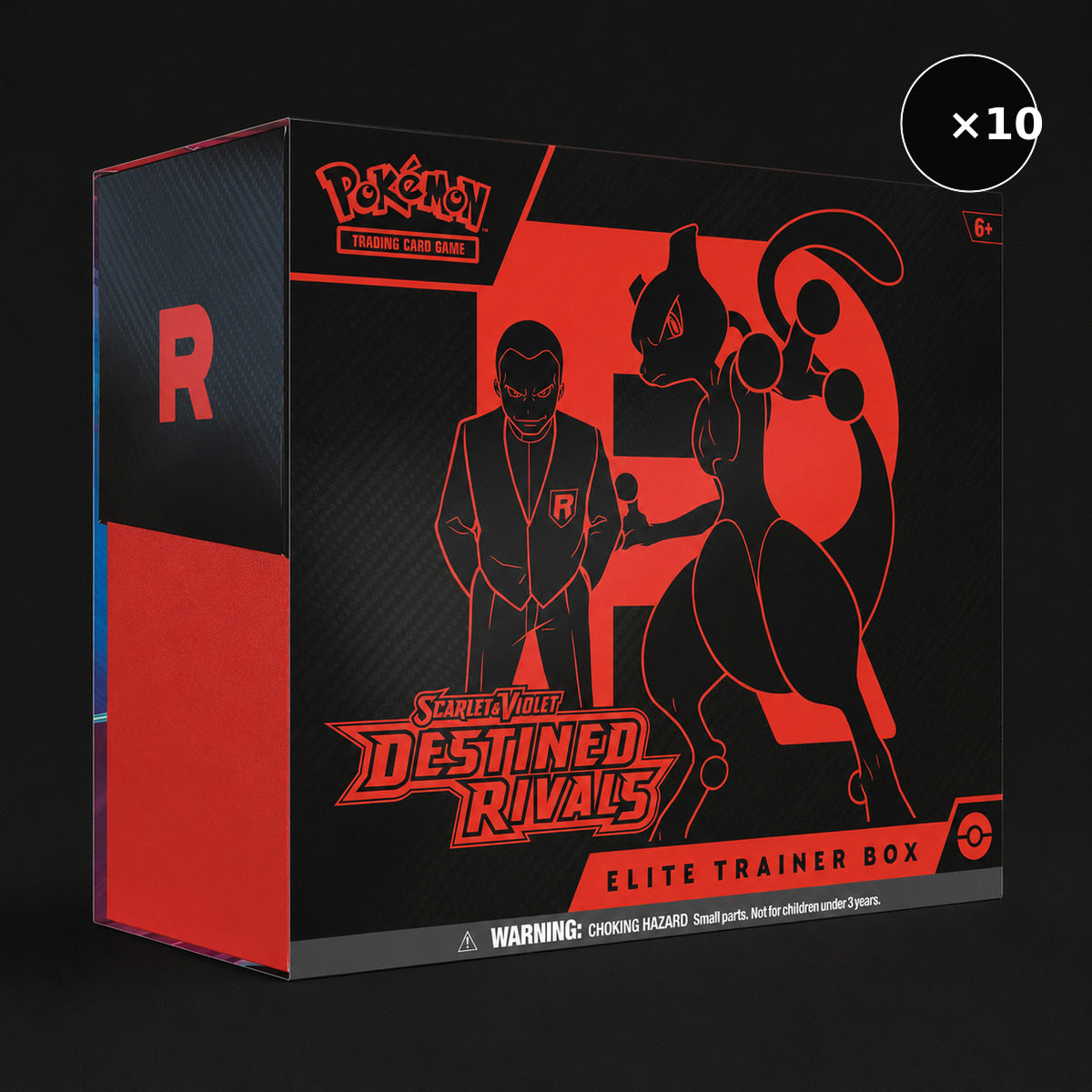 Pokémon Destined Rivals Elite Trainer Box Case