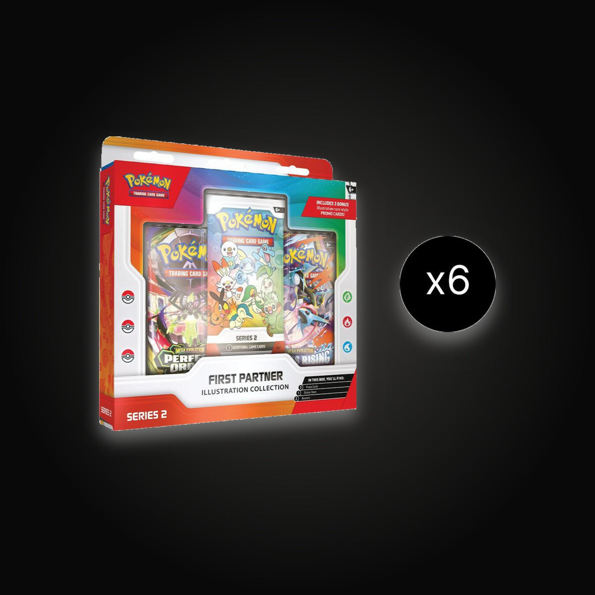 Pokémon First Partner Illustration Collection Case (Series 2)