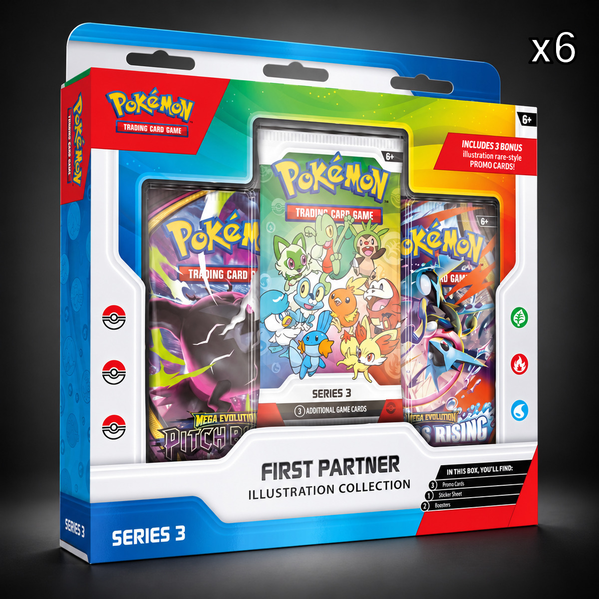 Pokémon First Partner Illustration Collection Case (Series 3)
