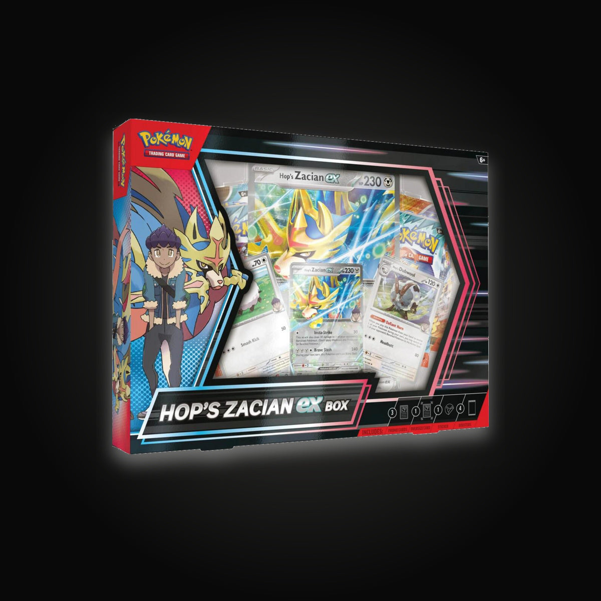 Pokémon Hop's Zacian ex Box