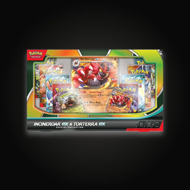 Pokémon Incineroar ex and Torterra ex Special Collection