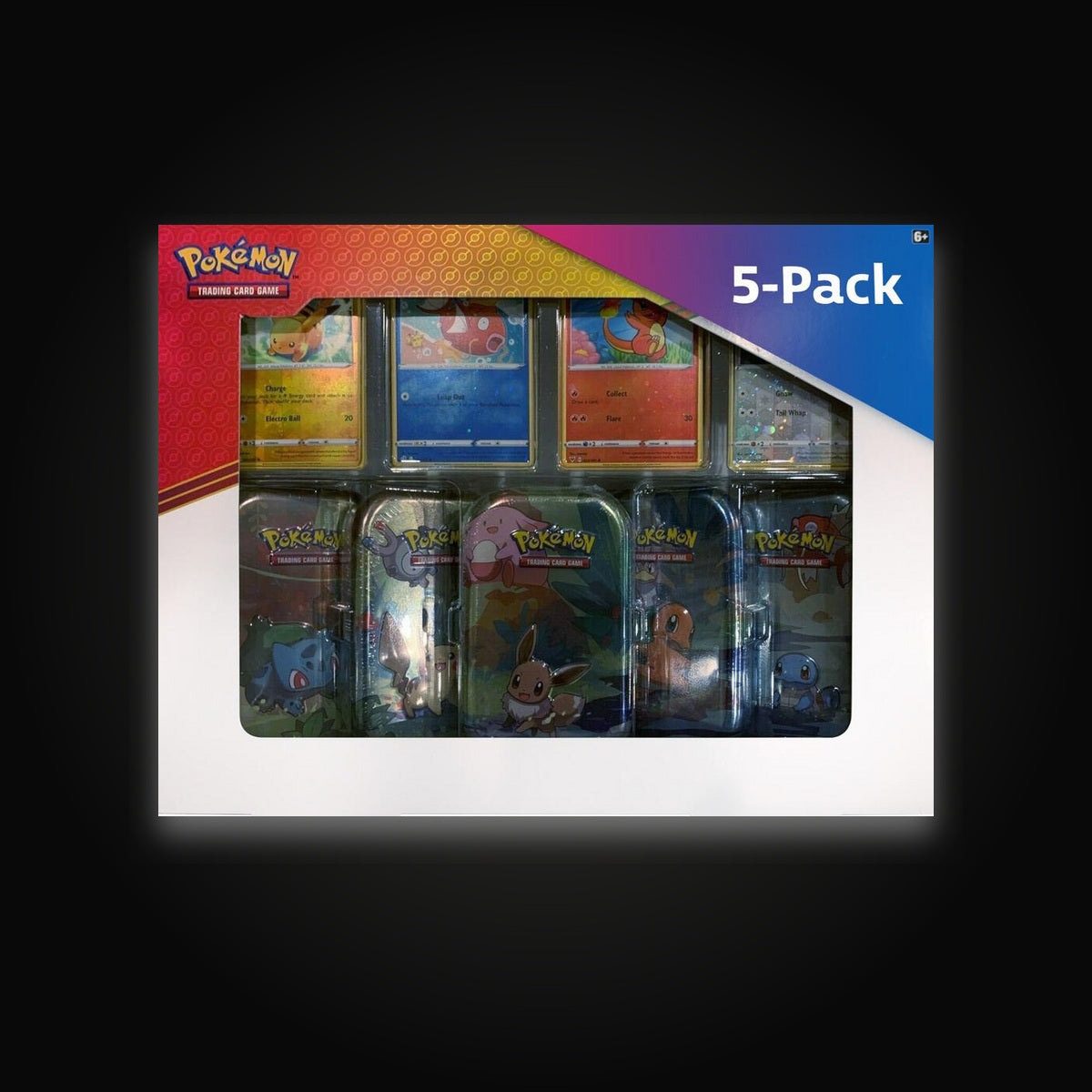 Pokémon Kanto Friends Mini Tins 5-Pack