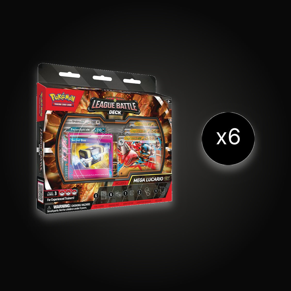 Pokémon League Battle Deck Case [Mega Lucario ex]