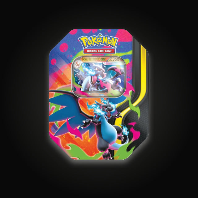 Pokémon Mega Charizard Tin (Mega Charizard X)