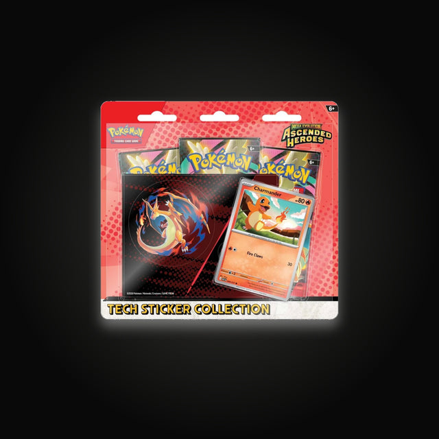 Pokémon Mega Evolution: Ascended Heroes Tech Sticker Collection - Charmander