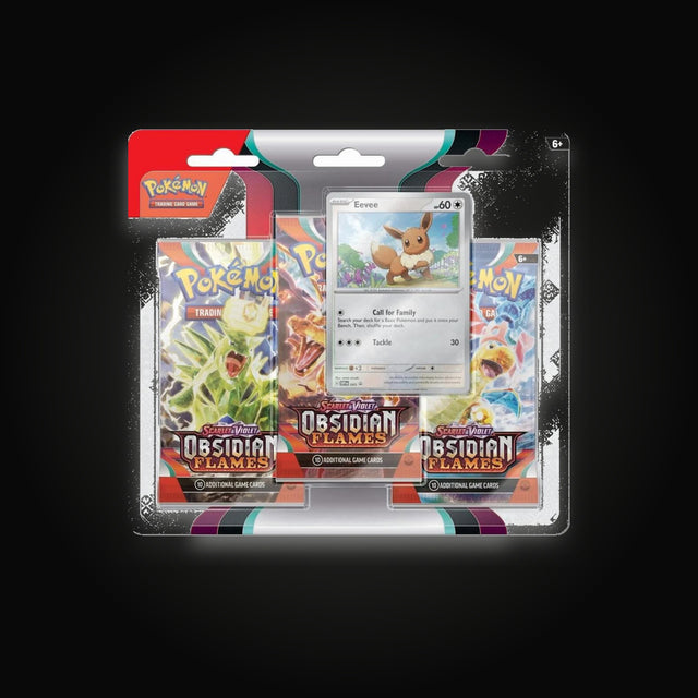 Pokémon Obsidian Flames 3 Pack Blister [Eevee]