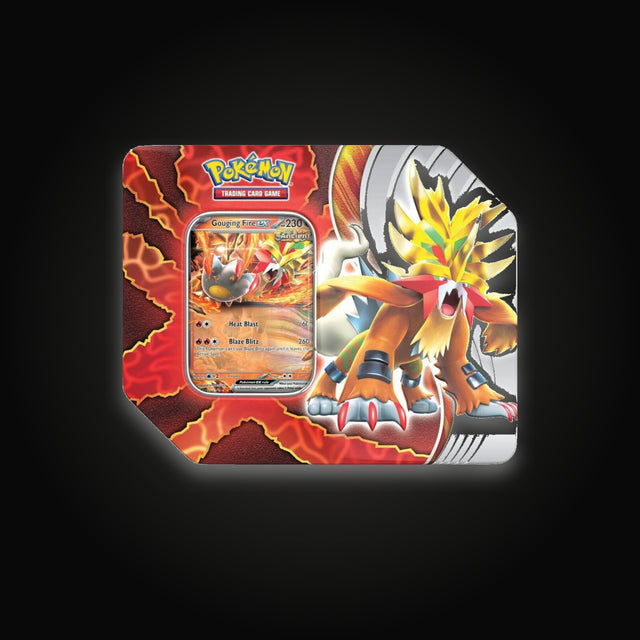 Pokémon Paradox Destinies Tin [Gouging Fire ex]