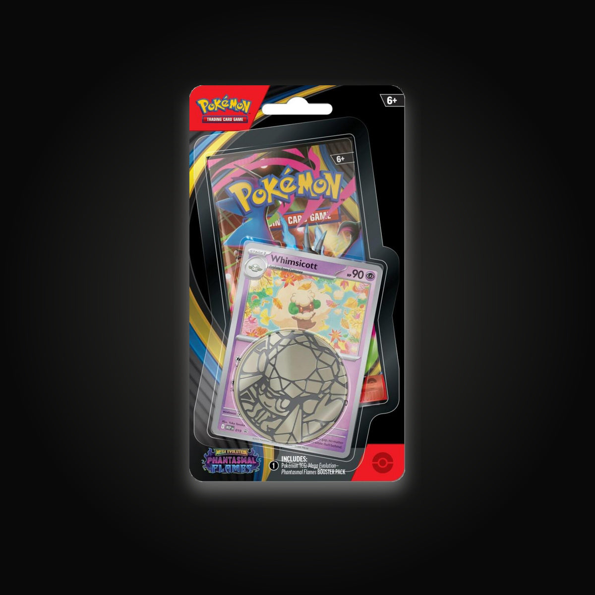 Pokémon Phantasmal Flames Single Pack Blister [Whimsicott]