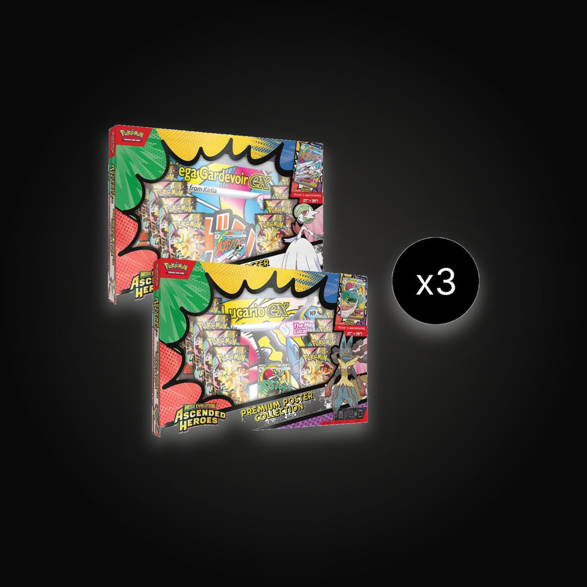 Pokémon Premium Poster Collection Case