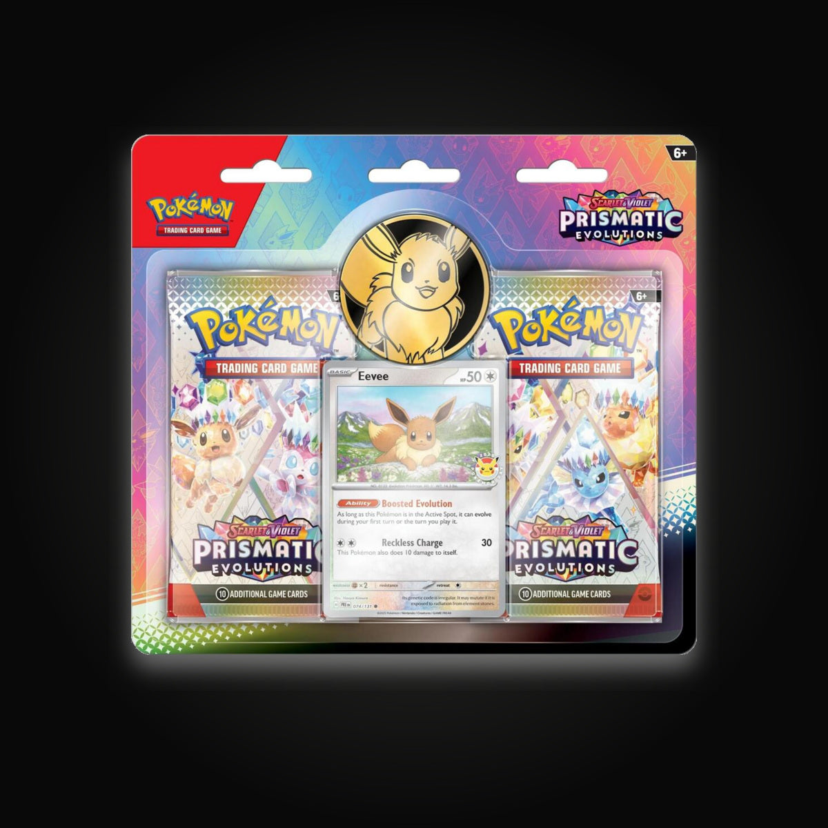 Pokémon Prismatic Evolutions 2Blister [Eevee]