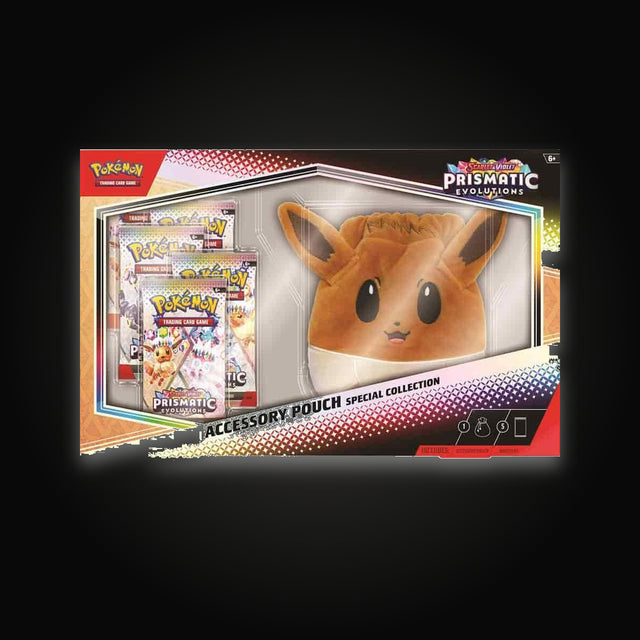 Pokémon Prismatic Evolutions Accessory Pouch Special Collection