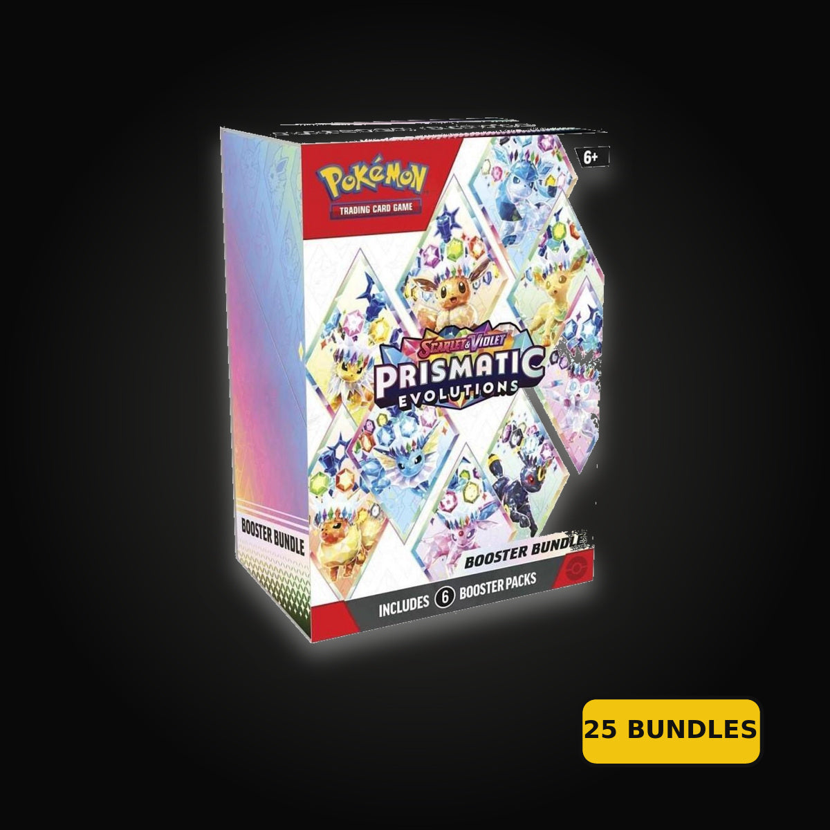 Pokémon Prismatic Evolutions Booster Bundle Case