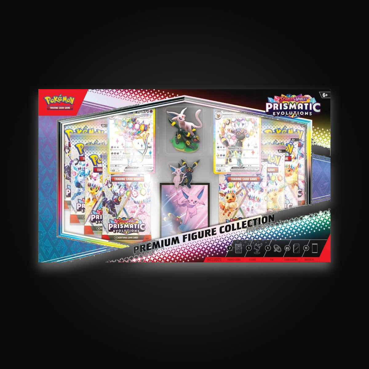 Pokémon Prismatic Evolutions Premium Figure Collection
