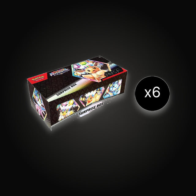 Pokémon Prismatic Evolutions Surprise Box Case
