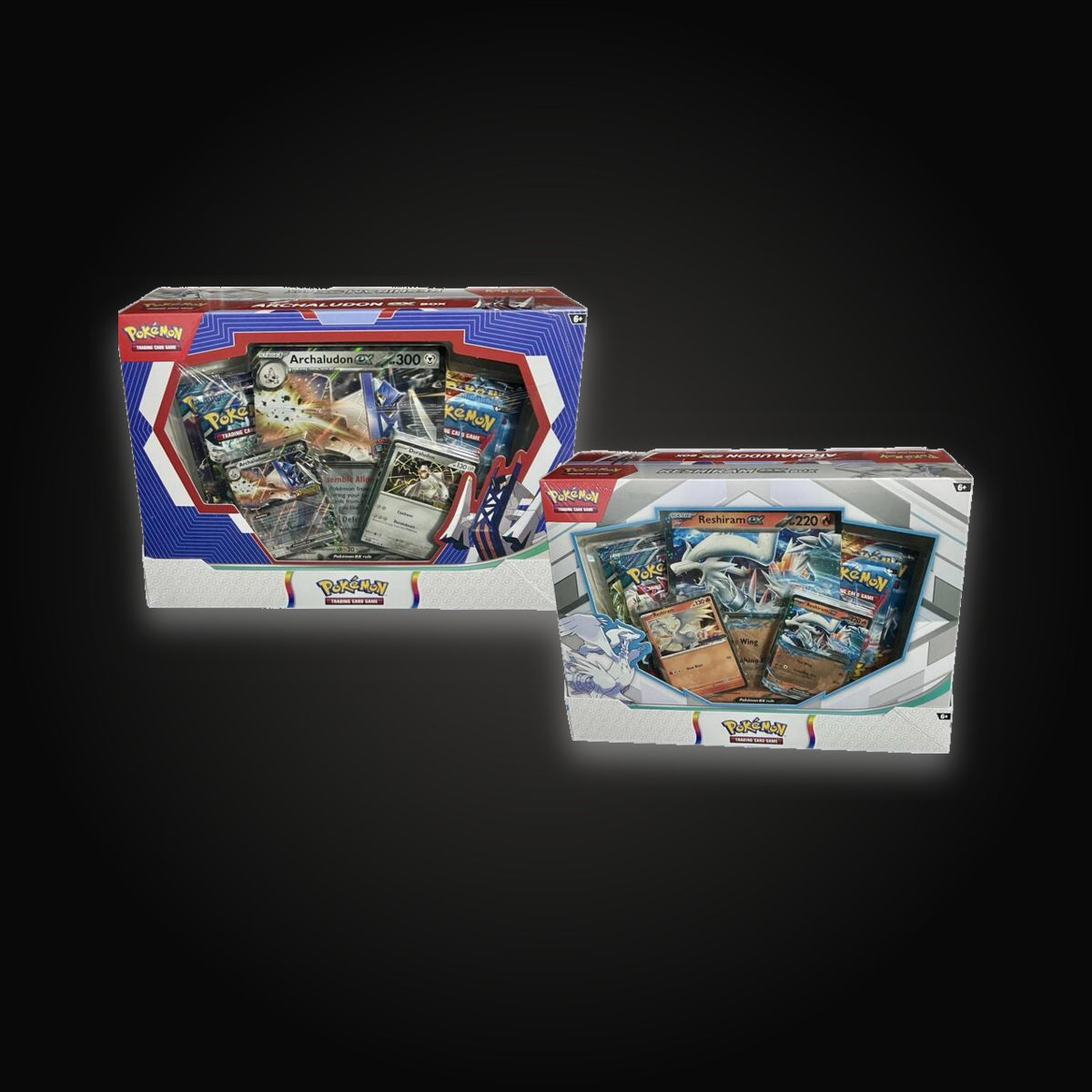 Pokémon Reshiram & Archaludon ex Box [Set of 2]