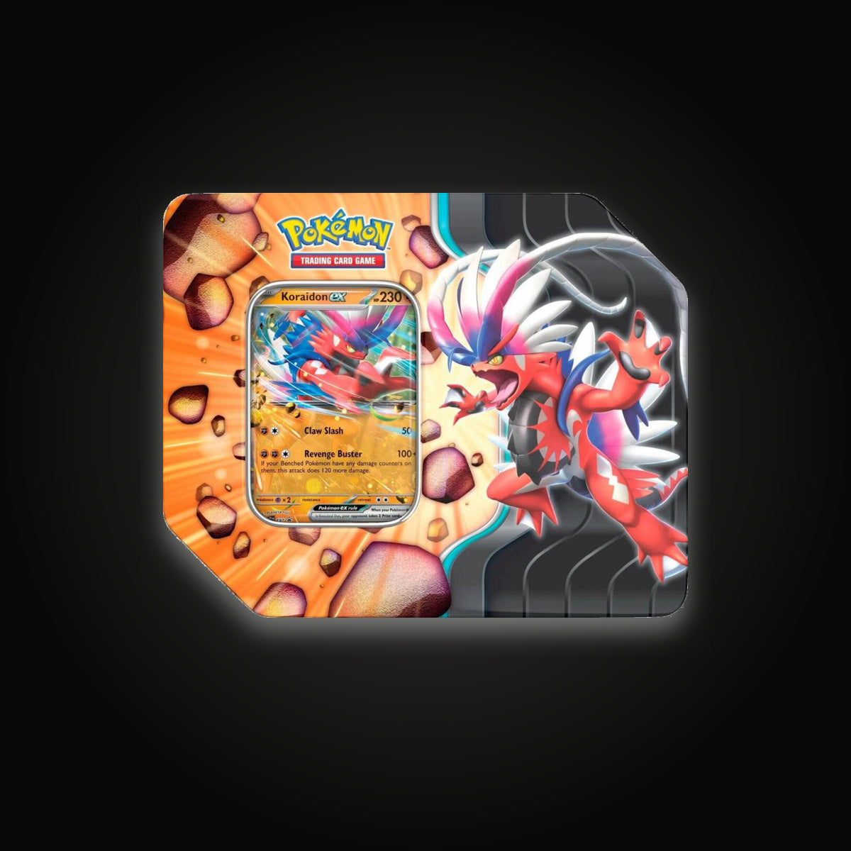 Pokémon Slashing Legends Tin [Koraidon ex]