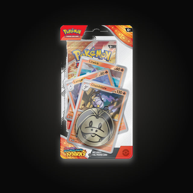 Pokémon Surging Sparks Premium Checklane Blister [Litwick]