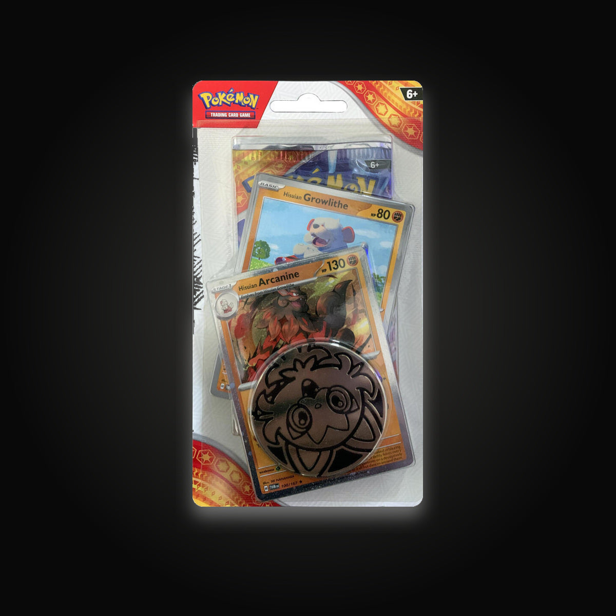 Pokémon Surging Sparks Single Pack Blister [Hisuian Arcanine]