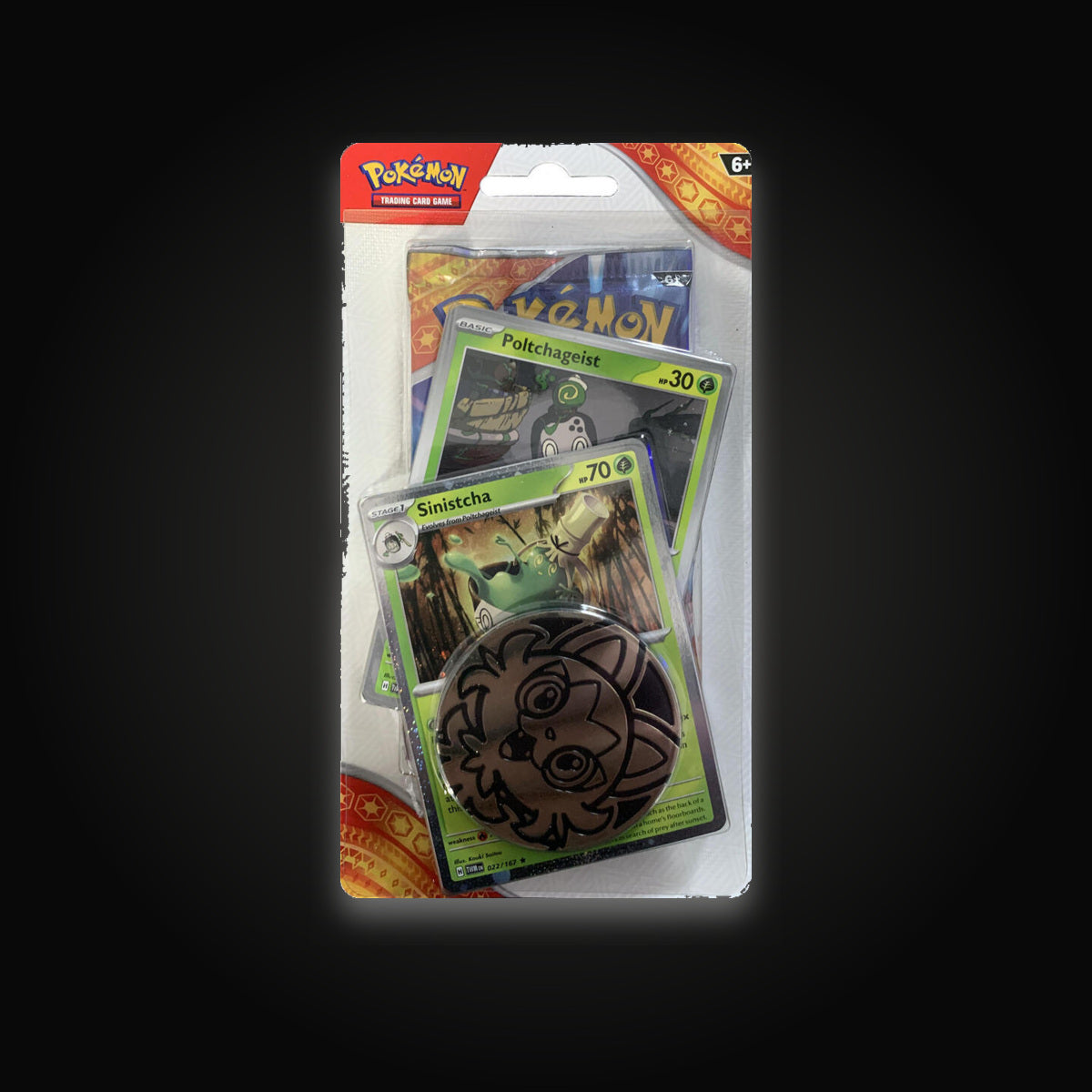 Pokémon Surging Sparks Single Pack Blister [Sinistcha]