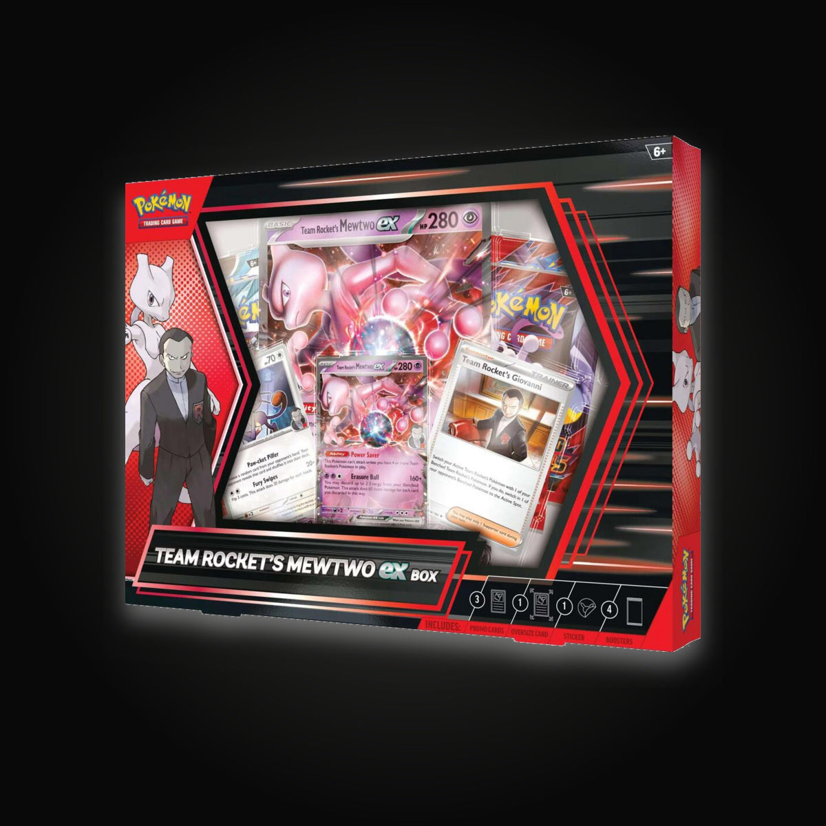 Pokémon Team Rocket's Mewtwo ex Box