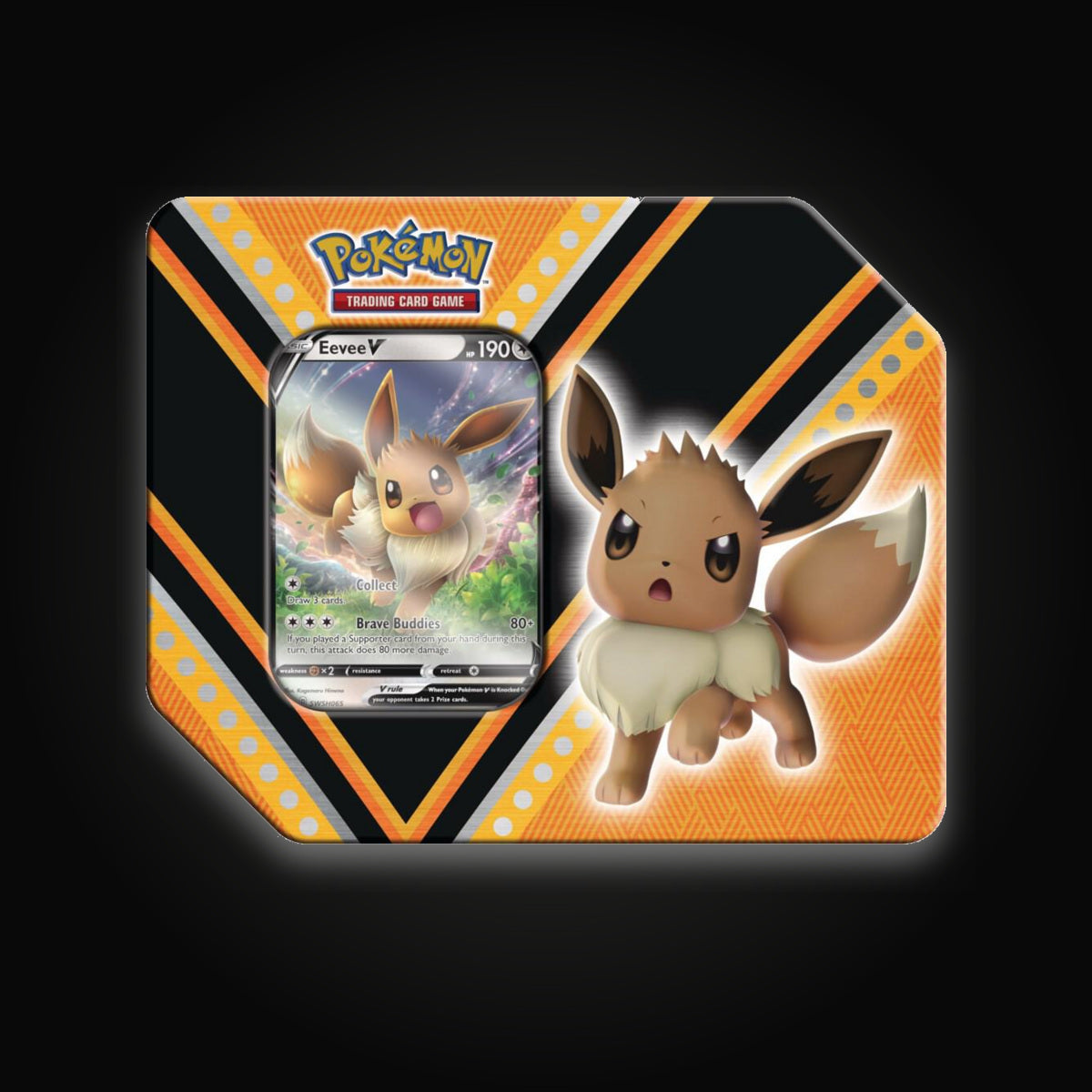 Pokémon V Powers Tin [Eevee V]